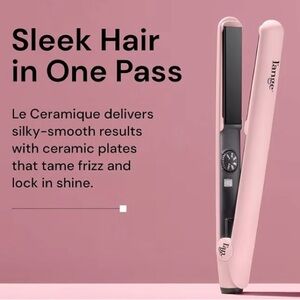 Lange Le Ceramique Ceramic 1-Pass Flat Iron - Blush